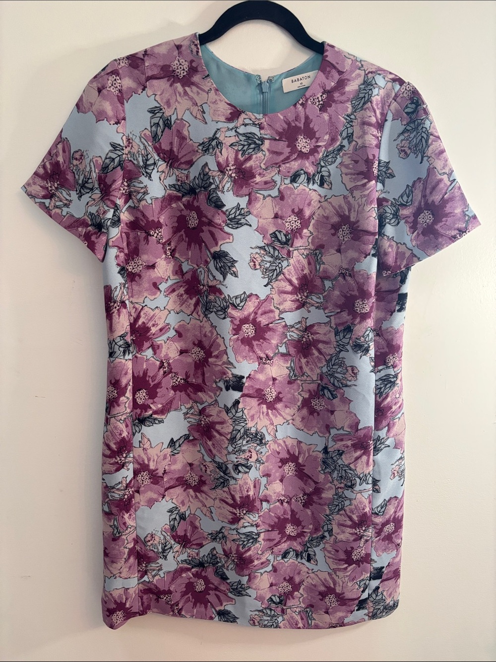 Aritzia Babaton Patricio floral shift dress